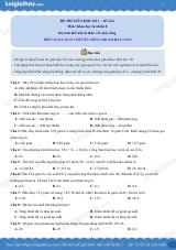 Đề thi giữa kì 1 KHTN 8 Kết nối tri thức - Đề số 6